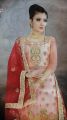 Lehenga frock with dupatta. 