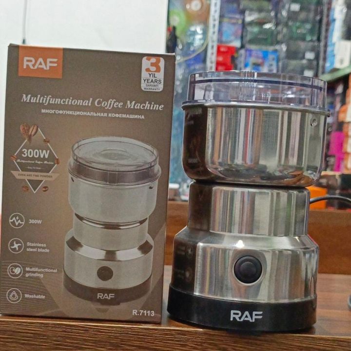 RAF Electric Masala Grinder for Coffee Beans, Spices & Sugar (DZ18274)