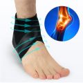 【KuaKe Mall】1Pcs Enkel Ondersteuning Pad Enkel Mouw Druk Elastische Ademend Fitness Sport Preventie 8. 