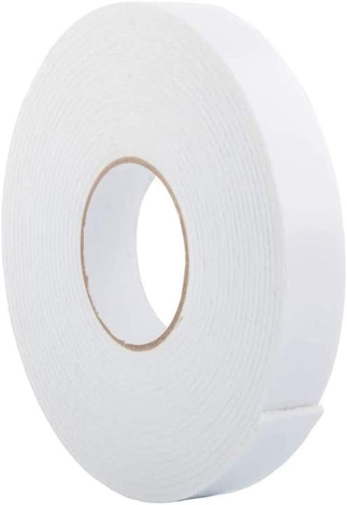 Double Tape Super Strong Adhesive Tape Powerful Double Sided Tape Double Sided Foam Tape 1 Inch-24mm Length 7 Yards Best For Sticking Two Surfaces Together