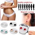 Acupressure Slimming Earrings Healthcare Weight Loss Stud Earring Healthy Stimulating Acupoints Gallstone Clip Magnetic Therapy. 