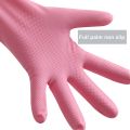 Reusable Silicone Dish Washing Gloves: Premium, Durable, Heat Resistant, Waterproof, Long Design with Scrubber - Perfect for Girls, Winter, Kitchen, Cleaning, and Car Washing - Best Quality Multipurpose Pack. 