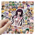 100pcs/pack Japanese Anime Stickers One Piece NARUTO Demon Slayer HUNTER×HUNTER Cartoon Cute Graffiti Stickers For Suitcase Laptop Luggage Motorcycle Phone Skateboard Car. 