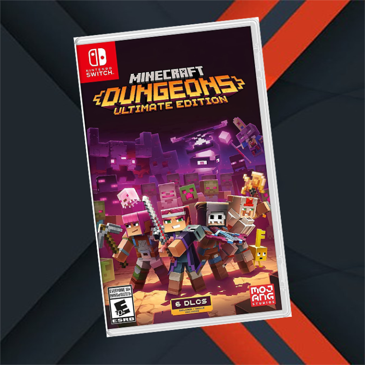 MINECRAFT DUNGEONS ULTIMATE EDITION NINTENDO SWITCH GAME
