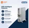 Delonghi Oil filled Radiators With fan KH771230V - 12 Fins - 3000 Watts. 