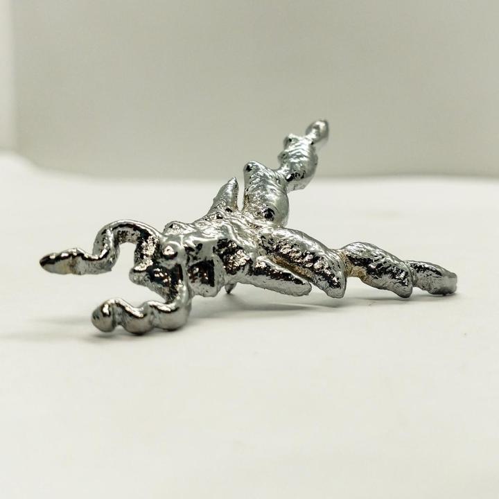 3D Metal Lapel Pin Markhor Brooch, Silver Markhor Badge for men, ISI Markhor Logo Brooch for Men