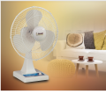 Smart Fans 18" Table Fan Plastic base Metal blade-Off white Naveed Industry. 
