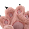 Warm Winter Gloves Cartoon Bear Paw Gloves Comfortable And Cozy Gloves Soft Plush Gloves Cartoon Gloves Plush Bear Claws. 