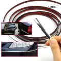 【Ready stock Universal 6mm 15mm 18mm 22mm Car Chrome Styling Decoration Moulding Trim Strip. 
