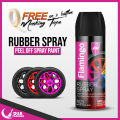 Rubber Spray Paint FLAMINGO (Imported) easy to peel off. 
