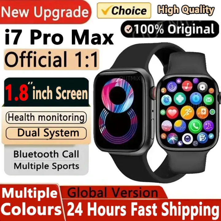 2024%20New%20Smart%20Watch%20i7%20Pro%20Max%20Series8%20Smartwatch%201.8inch%20Bluetooth%20Call%20Heart%20Rate%20Women%20Men%20Series%208%20Smartwatch%20PK%20X8%20Max%20-%20Image%202