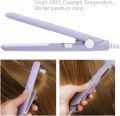 Mini Hair Straightener, 2 In 1 Ceramic Tourmaline Ionic Flat Iron, Hair Straightener. 
