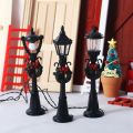 Mini Street Light Models Christmas Miniature Figurines Street Lamp Models Miniature For Resin Street Lamp Models Christmas. 