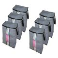 Pack of 6 Portable Storage Bags Organizer, Portable Clothes Storage Bags for Clothes, Pack of 6 Portable Bamboo Charcoal Bags, Pack of 6 Folding Storage Bags, Storage Bag Closet. 