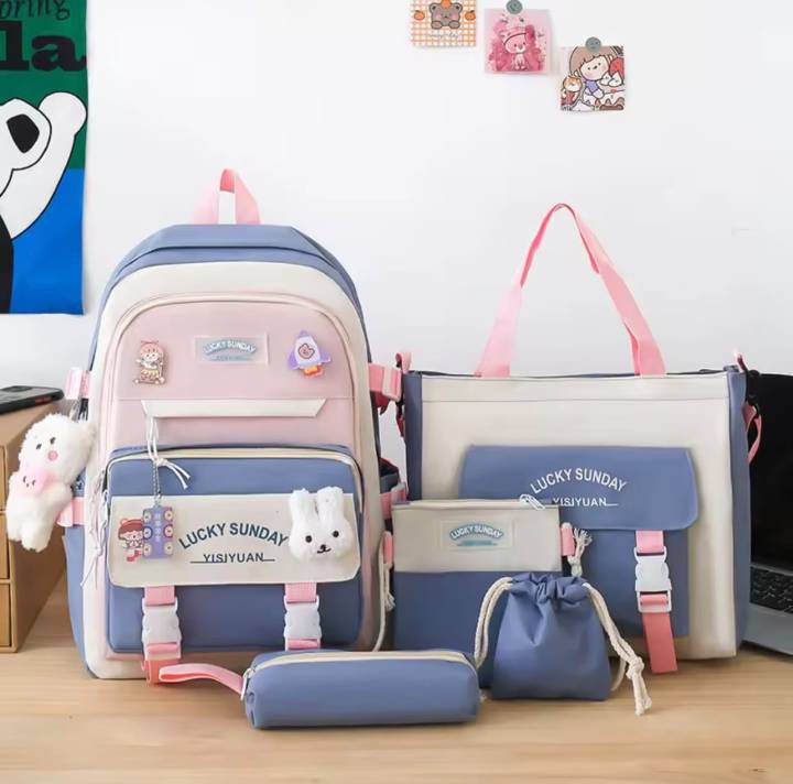 High%20Quality%20Bags%20For%20Girls5%20Piece%20Set%20Bags%20For%20Girls%20School%20Bags%20For%20LadiesBags%20For%20Girls%20CollegeBags%20For%20Girls%20UniversityCute%20Bags%20For%20GirlsStylish%20Bag%20For%20GirlsTravelling%20Bags%20For%20Ladies%20with%20Bunny%20-%20Image%205