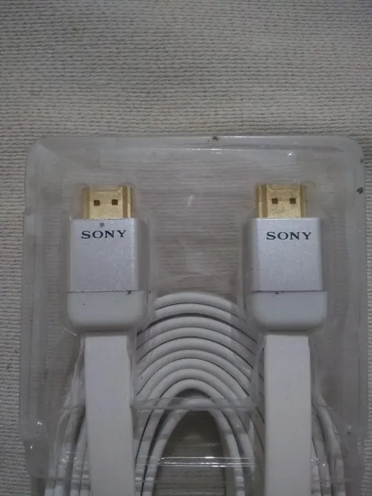 SONY%20HDMI%20Cable%203%20Meter%20High%20Speed%203D%20HD%20Heavy%20Duty%20Cable%20For%20PS4,%20Smart%20TV,%20XBOX,%20Laptop,%20PC,%20Home%20Theater%20-%20White%20-%20Image%204