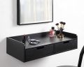 Modern Floating Side Table with 2-Drawers | Modern Dressing Table Shelfs | Floating Side Table Shelf with Drawer | Bed Side Table | Wooden Shelves | Wall Mounted Shelfs | Floating Nightstand Storage Shelf. 