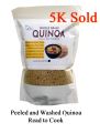 Organic Quinoa 1Kg - Peeled , Peeled and Washed Gluten Free Weight Loss. 