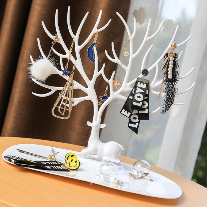 Earrings%20Necklace%20Ring%20Pendant%20Bracelet%20Jewelry%20D-isplay%20Stand%20Tray%20Tree%20Storage%20Racks%20Organizer%20Jewelry%20Shelf%20Holder%EF%BC%8825x22x15cm%EF%BC%89%20-%20Image%203