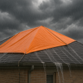 Best Orange Waterproof Tarpal Sheet – Rain, Dust & Sun Protection. 