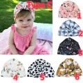 BBWORLD Soft Newborn Baby Girls Caps Cotton Baby Hat Infant Turban Elastic Floral Caps. 
