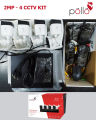 Pollo 2MP 4 CCTV Cameras Smart XVR Kit Package. 