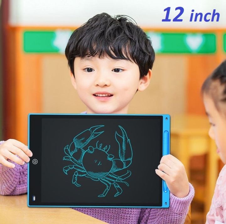 LCD writing tablet (8.5" & 10' & 12") for kids, Drawing pad, Erasable  E-writer, Office writing board, Digital drawing board, Doodle board