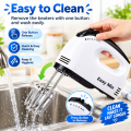 Electric Egg Beater Hand Mixer, Cake Baking Mixer, Handheld Kitchen Mixer, Egg Whisk & Cream Beater for Cake Batter, Cream Whipping & Dough Mixing. 