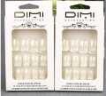 12 PCS DIMI ARTIFICIAL NAILS NATURAL COLOER STICK ON NAILS SKIN COLOR. 
