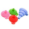 Silicone Collapsible Funnel Mini Foldable Funnel Silicone Collapsible Funnel Folding Portable Funnels,for Water Bottle Liquid Transfer Food Grade - 2Pc. 