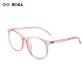 OQ BOGA 4 Colors Unisex Anti Blue Light Proof Radiation Computer Glasses Women Men Fashion Eye Protection Oval Full Rim Eyewear. 