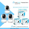 TP-Link Wi-Fi Camera Tapo C200 / C200C / C210 Pan/Tilt Home Security Wi-Fi Camera Supports Upto 512GB Micro SD Card - 18 Months Brand Warranty. 