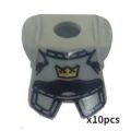 Shield for Castle Roman Knight Elf Rohan Printed Aztec Crown King Dragon Viking Warrior Building Block Brick Particles. 