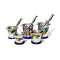 Stainless Steel Hamam Dasta/Havan Dasta/ Khal Batta or Mortar and Pestle Set, Imam Dasta Heavy Use Masher & Good for grinding and crushing, All Sizes Available(1No.-10No.). 