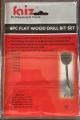 6 PIC FLAT WOOD DRILL BIT SET GOLDEN. 