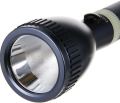 Flashlight Geepas Rechargeable LED Unbreakable Lens With 1 Year Warranty. 