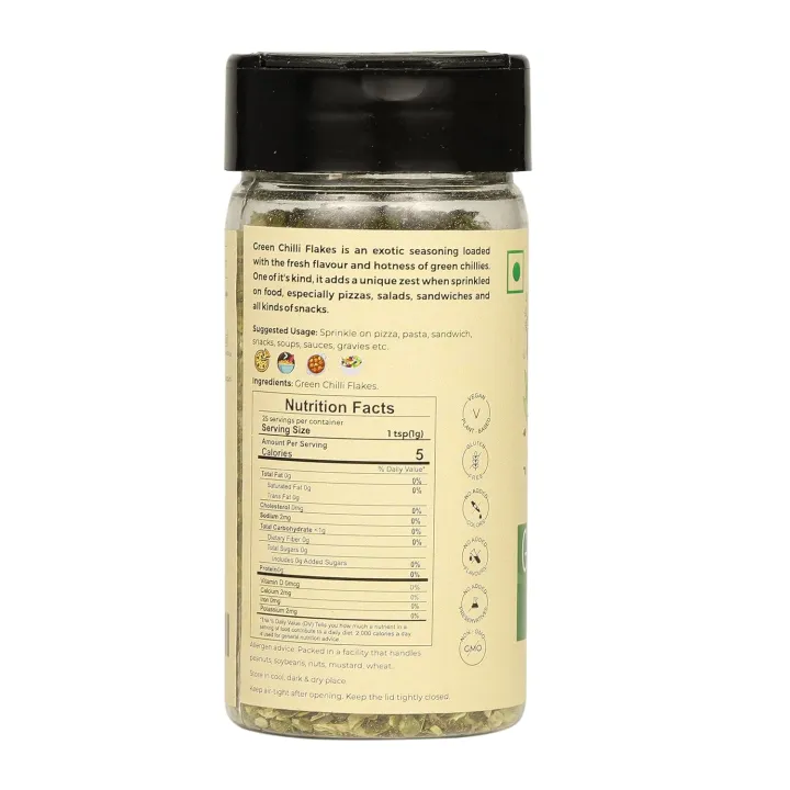 Rasatva%20Green%20Chilli%20Flakes%20Dried%20Green%20Chilli%20Flakes%20100%25%20Natural%20(25g)%20-%20Image%203