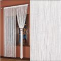 Beautiful Sparkle String Net Curtain Door Fly Screen Windows Door Divider Hot Sale Door Window Screens Home Textile-White. 
