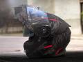 HELMET JIEKAI JK-912 SUPER AIR SP 912 FOR HEAVYBIKE - FLIPUP - DOT CERTIFIED - DUAL VISOR. 