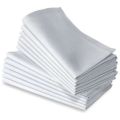 Cloth Dinner Table Napkin White Soft Absorbent Lightweight 100% Cotton. 