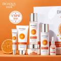 Bioaqua 6 In 1 Vitamin C Moisturizing Beautiful Hydrating Shrink Pore Skin Care Set. 