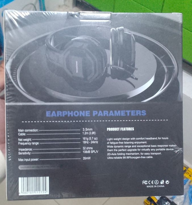 Extra Bass Wired Headphones for Music, Seasons & Movies – Heavy Sound ...