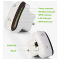 Wifi Booster/Extender, 300Mbps Wi-Fi Range Extender Coverage Indoor 100m and outdoors 300m. 