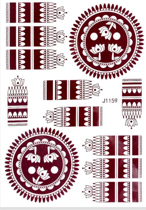 Henna%20stickers%20,%20Temporary%20Arabic%20design%20Henna%20Tattoo%20for%20both%20hands,%20Henna%20Tattoo%20-%20Image%207