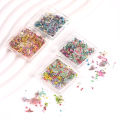 3D Dead Nature Nail Dried Flowers Nail Art Decorations Dry Flowers Manicure Floral Bloom Nail Art Beauty For Charms Accessories. 