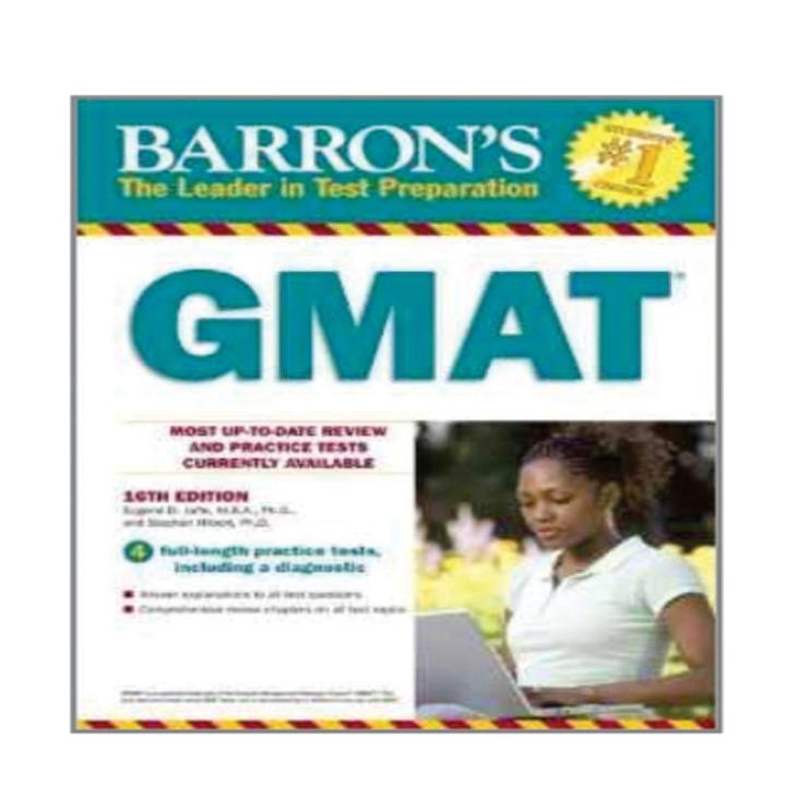 Barron's  GMAT