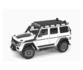 1:24 Mercedes-Benz BRABUS G550 4X4 Modified version Diecast Metal Alloy Model car Sound Light Pull Back Collection Kids Toy Gift. 