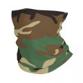 Poppies Muoe Custom British DPM Camo Bandana Neck Warmer Women Men Winter Ski Tube Scarf Gaiter Military Army Camouflage Face Cover Scarf. 