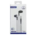 Ronin R29 3.5mm Jack | 100% Original R-29 In-Ear Handsfree with Mic – Crystal Clear Sound, Noise Cancellation, Sweat-Proof Design – Perfect for Gaming, PUBG, Music, and Calls – Compatible with All Devices, Laptops, and More. 