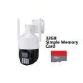 5MP Carecam Pro wireless PTZ IP camera, dual app screen IP camera, AI humanoid alarm security camera, full-color night vision camera, auto tracking IP camera, wireless home security camera, smart app-controlled surveillance camera, high-resolution PTZ. 